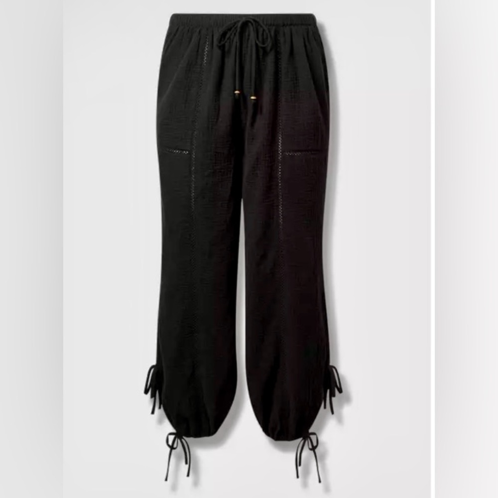Torrid Black Pull On High Rise Joggers - Size 1X - Like New! - Picture 7 of 13